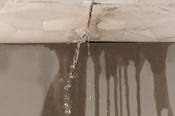 Professional Burst Pipe Cleanup technician working in Sanford, ME